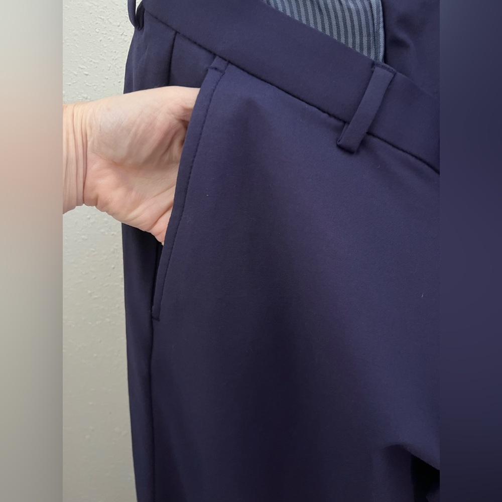 Lauren Ralph Lauren Men's Norton Classic Fit Stretch Dress Pants Navy Size 32x30 - Picture 7 of 8